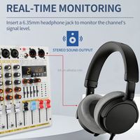Console de mixage audio numérique miniature TNH PAC4 professionnelle à 4 canaux USB pour les spectacles de groupe, cartes son et mélangeurs Soundcraft