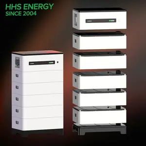 Baterai Tegangan Tinggi 100kwh 400V Dc 400V Hybrid Tiga Fase Inverter Lithium Lifepo4 Baterai