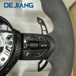 Volante in Fibra di Carbonio e Pelle Scamosciata Personalizzato per <span class=keywords><strong>BMW</strong></span>, Design Originale per F10 F20 F30 F80 F32 F38 F16 F15 Accessori - Product Image 3