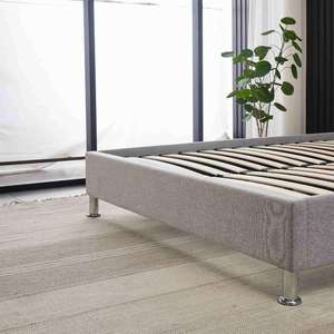 Ткань королева кровать Делюкс изголовье кровать спальня кровать основа каркас кровати - Product Image 4