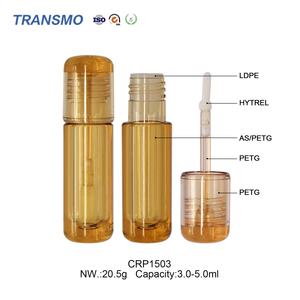 Tube de brillant à lèvres double 2-en-1 3,0-5,0 ml vide avec logo personnalisé pour fard à joues et soins de la peau - Emballage en gros - Product Image 4