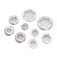 Stainless steel vent hole cabinet shoes shelf vent cover cooling hole