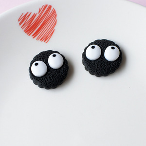 미니 플랫 백 수지 매력 만화 카보 숑 플랫 백 공예 장식품 크림 접착제 장식 phonecasesshoes를위한 DIY 액세서리 - Product Image 6