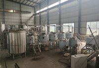 Mini-usine de brassage électrique en acier inoxydable de 500 L avec pompe à pression et PLC pour la production d'alcool