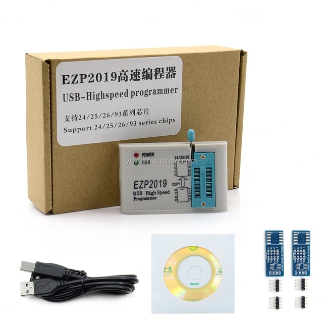 Durable EZP2019 + EZP2019 Plus High Speed USB SPI Programmer Support 24 25 93 EEPROM Flash Bios Programmer