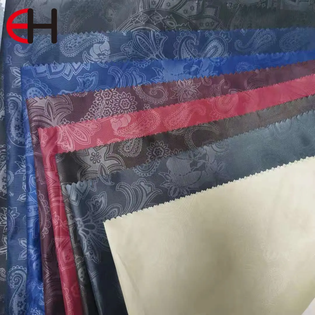 190T рельефная полиэфирная тафта, подкладочная ткань, ткань для одежды, рельефная тафта