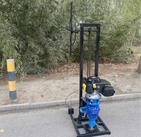 Equipo de Perforación Portátil Eléctrico Hidráulico de Alta Eficiencia Tipo 20 para Muestreo de Suelo, Motor de Perforación con Profundidad Máxima de 30m