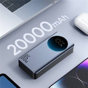 <span class=keywords><strong>JOYROOM</strong></span> JR-PBF04 <span class=keywords><strong>พา</strong></span><span class=keywords><strong>ว</strong></span><span class=keywords><strong>เวอร์</strong></span><span class=keywords><strong>แบงค์</strong></span>ชาร์จเร็<span class=keywords><strong>ว</strong></span> 65W ความจุ 20000mAh พร้อมหน้าจอดิจิตอล ที่ชาร์จแบตโทรศัพท์พร้อมสาย Type-C - Product Image 5