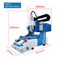 JCID EM03 CNC meuleuse de puce intelligente pour carte mère moule supportant pied WIFI meulage entièrement automatique IPHONE 6-17 Promax