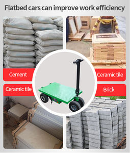 Pabrik Pertanian 900kg keranjang troli kargo <span class=keywords><strong>Mini</strong></span> listrik kecil empat roda lipat truk datar listrik baterai Lithium 48V20ah - Product Image 5