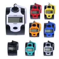 Nouveau compteur de pointage à main LCD numérique électronique à 5 chiffres pour golf en métal durable