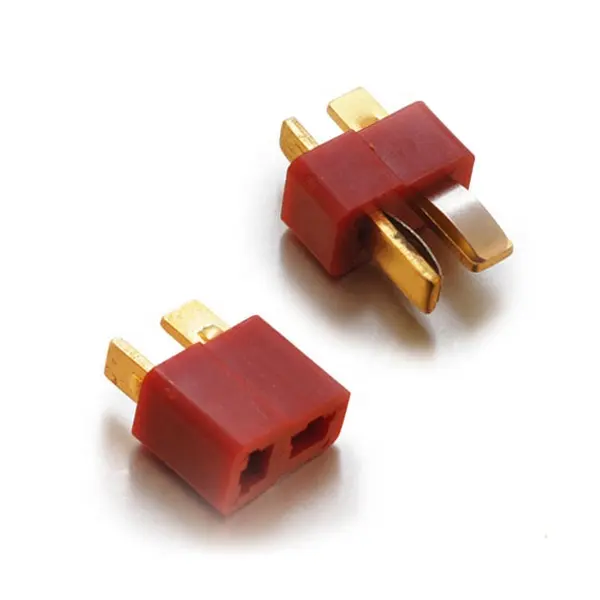 Supply high quality nylon V0 fireproof T type connector plug for RC car model