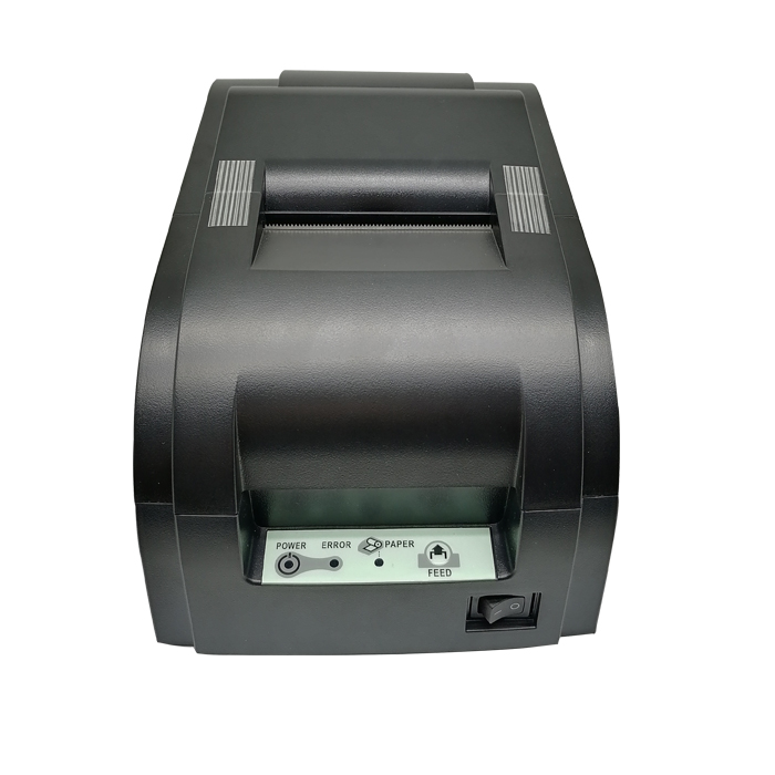 自動カッターなしの76mmドットマトリックスレシートプリンター