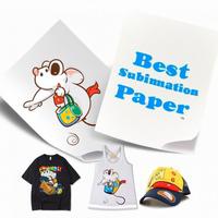 Keluaran baru kertas Transfer panas kertas sublimasi tinta Infusible untuk cetak Transfer baju