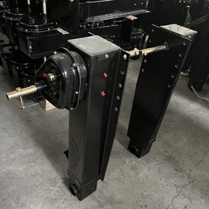 Kit di Sostegno per Rimorchio Pesante da 28 Tonnellate <span class=keywords><strong>con</strong></span> Piedini Antiscivolo, Cambio a 2 Velocità, Altezza di Sollevamento 27 Pollici per Semirimorchio - Product Image 2