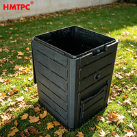Fabricant professionnel OEM/ODM – Composteur esthétique effet bois 80 gallons – Inspection qualité à 100 % – Bac de jardin – Expédition rapide