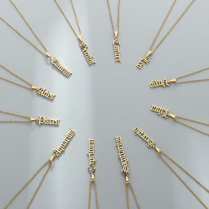 Go Party Venta caliente <span class=keywords><strong>2021</strong></span> horóscopo collares doce Zodiaco collar de acero inoxidable - Product Image 2