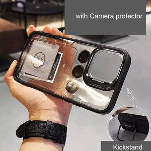 Custodia per telefono con obiettivo in vetro per <span class=keywords><strong>fotocamera</strong></span> per <span class=keywords><strong>iPhone</strong></span> 15 14 13 <span class=keywords><strong>Pro</strong></span> <span class=keywords><strong>Max</strong></span> <span class=keywords><strong>12</strong></span> 11 <span class=keywords><strong>Pro</strong></span> anello per lenti in metallo <span class=keywords><strong>Cover</strong></span> trasparente in acrilico - Product Image 6