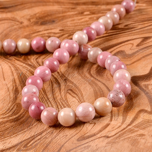 JC Haute qualité <span class=keywords><strong>Pierre</strong></span> Perles En Vrac En Gros <span class=keywords><strong>Rhodonite</strong></span> perles pour la fabrication de bijoux - Product Image 2