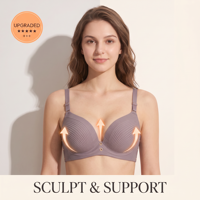 Soutien-gorge sans couture sans armatures OEM ODM, push-up, avec larges bretelles latérales, balconette, pour femmes, usage quotidien