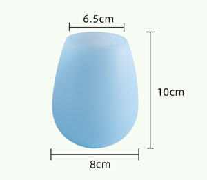 แก้วไวน์ซิลิโคนกันแตก ทนทาน สำหรับแคมป์ปิ้ง ลดราคาพิเศษ - Product Image 2