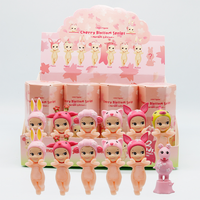 Figurines miniatures en PVC Sonnyy Angels, objets de collection pour la maison, poupées tendance, 12 boîtes mystères, unisexe