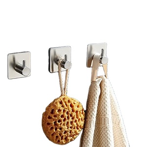 WEKIS Bamboo ZEBRA Pattern Eco-Friendly Multifunctional Wall Mounted Clothing Organizer Robe Towel <b>Hook</b> 1 <b>Hook</b> for Bathroom - Product Image 1