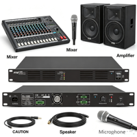 Amplificateur de puissance pour système audio PA 120W, prix usine, amplificateur de mixage PA professionnel