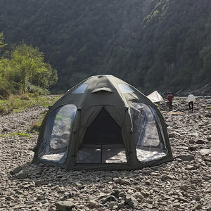 Carpa Inflable Coody de 5x5m para 6-8 Personas, Tres Capas, Fácil de Instalar, Estilo Militar, Impermeable para las Cuatro Estaciones - Product Image 2