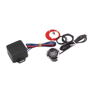Universal <b>12V</b> Led Car Engine Start Push Button Ignition <b>Switch</b> Kit Illuminated Start Stop Button Auto Modification - Product Image 5