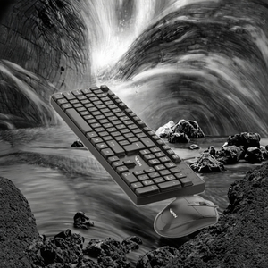 Teclado y Ratón Empresariales con Cable y Retroiluminación LED de Alta Visibilidad para Oficina en Casa, Jugadores, Computadoras de Escritorio y Portátiles, en Stock - Product Image 2