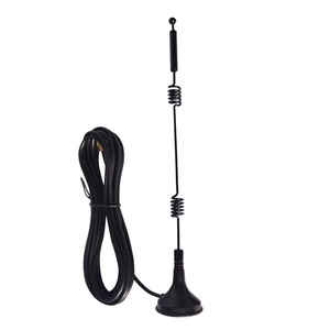 <span class=keywords><strong>Antena</strong></span> <span class=keywords><strong>WiFi</strong></span> de 230 mm de Altura, 12 dBi, GPRS, GSM, 2G, 3G, 4G, con Base Magnética de 30 mm, Imán Potente - Product Image 1