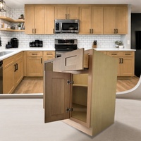 Meuble d'angle inférieur BBC36-12 Shaker en stock |   Armoires de cuisine en gros pour les constructeurs |   Armoires de cuisine à assembler, chêne blanc