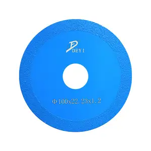 DEYI 100mm thickness 1.2mm Grout Removal Special Diamond Saw Blade Seam Cleaning Cutting Disc for Tile Gap Grout Cleaner Machine