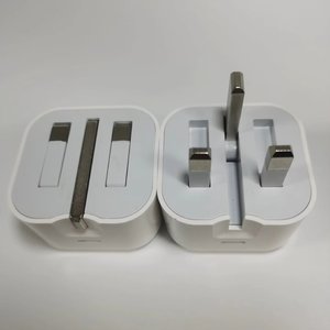 แท่นชาร์จ USB-C PD UK 20W สำหรับชาร์จ <span class=keywords><strong>iPhone</strong></span> พร้อมสายเคเบิลอะแดปเตอร์ติดผนังสำหรับ Apple Type-C Combo สำหรับ <span class=keywords><strong>iPhone</strong></span> 17 16 15 <span class=keywords><strong>14</strong></span> 13 PRO MAX - Product Image 3