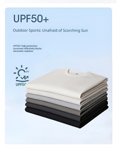 เสื้อยืดแขนสั้นดรายฟิต 180GSM ปรับแต่งลายพิมพ์ได้ รับผลิตแบบ OEM ODM ขายส่งจำนวนมาก เสื้อผ้ากีฬาลำลอง แห้งเร็ว เสื้อยืดดรายฟิต - Product Image 2