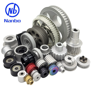 Pulley Aluminium Htd 8m 5m Mxl XI L 3m 5m 8m S2m S3m S5m Gt2 Gt3 Gt5 T5 T10 Gigi Transmisi Sheave Timing Belt Pulley - Product Image 6