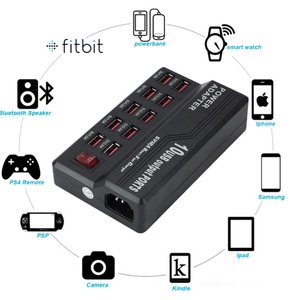 Multi 10 puertos 12A 60W cargador rápido USB estación de <span class=keywords><strong>carga</strong></span> <span class=keywords><strong>rápida</strong></span> para <span class=keywords><strong>Samsung</strong></span> teléfono móvil tableta adaptador de <span class=keywords><strong>carga</strong></span> <span class=keywords><strong>rápida</strong></span> - Product Image 5