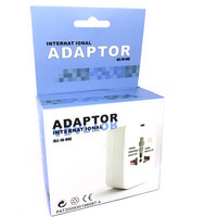 Adaptateur de voyage universel mondial US UK EU AU, convertisseur de charge multi-prises AC, adaptateur intelligent international