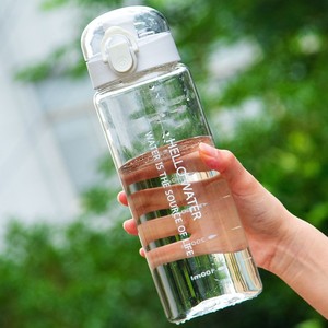 Tasse portable étudiants tasse d'eau en plastique extérieure hommes et femmes sports d'été tasse d'eau anti-chute - Product Image 4