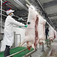 Abattoir Compact Mobile pour Cochons-Complet avec Couteaux-Crochets-Accessoires Gambrel