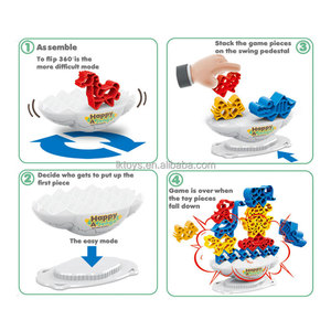 Juego de bloques de apilamiento de equilibrio de Torre LK, juego de ataque de pila, torre de construcción de equipos, juguete, Columpio de escritorio, juego de bloques de equilibrio alto apilados - Product Image 2