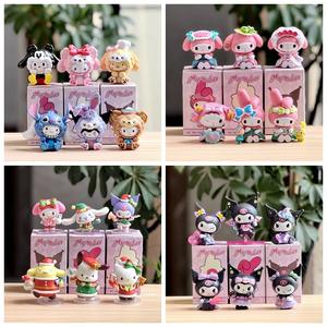 Figura <span class=keywords><strong>de</strong></span> PVC <span class=keywords><strong>de</strong></span> Kuromi y My Melody, Juguete Sorpresa en Caja Ciega, Modelo <span class=keywords><strong>de</strong></span> Dibujos Animados Japoneses, para Decoración <span class=keywords><strong>de</strong></span> Escritorio o Coche, Adorno Pequeño, <span class=keywords><strong>Edades</strong></span> 15-35 - Product Image 2