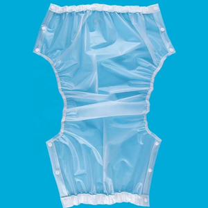 Culotte de protection pour adultes en TPU transparent givré, imperméable, anti-fuite, <span class=keywords><strong>lavable</strong></span>, réutilisable, protection contre l'incontinence pour adultes, culotte de protection - Product Image 3