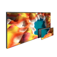 Shenzhen dinding Mount layar Lcd Video dinding Ultra sempit Bezel 55 Lcd Www Xxvideo Com Tv dinding untuk iklan