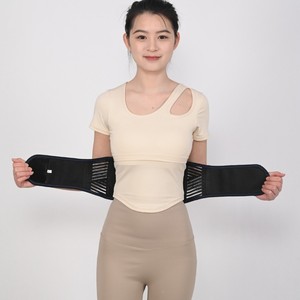 Ceinture de soutien lombaire enveloppante en Spandex et Nylon SMLXL pour la course et les sports, soutien universel de la taille - Product Image 2