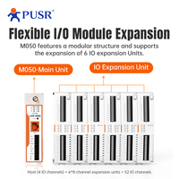 Controlador IO Remoto PUSR de 52 Puertos, WiFi de Doble Banda, Ethernet, Modbus/Json, Gateway IO de Red Expandible USR-M050