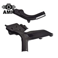 Couverture de cadre en fibre de carbone sèche 3K, panneau latéral pour KTM 690 Duke 2012-2019, accessoires de moto