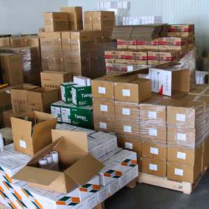 Rouleaux de papier pour caisse enregistreuse de haute qualité, personnalisés, imperméables, 100% pâte à papier, impression personnalisée en usine, 80 mm x 50 mm, étiquettes d'emballage - Product Image 6