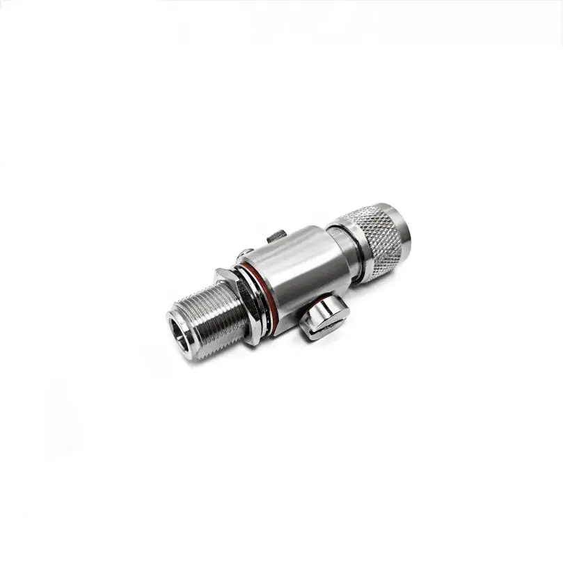 N Coaxiale Connector Vrouwelijk Naar N Lightning Jack Schot Naar Mannelijk Type Coax Overspanningsbeveiliging 0-6G Afleider Rf Connector